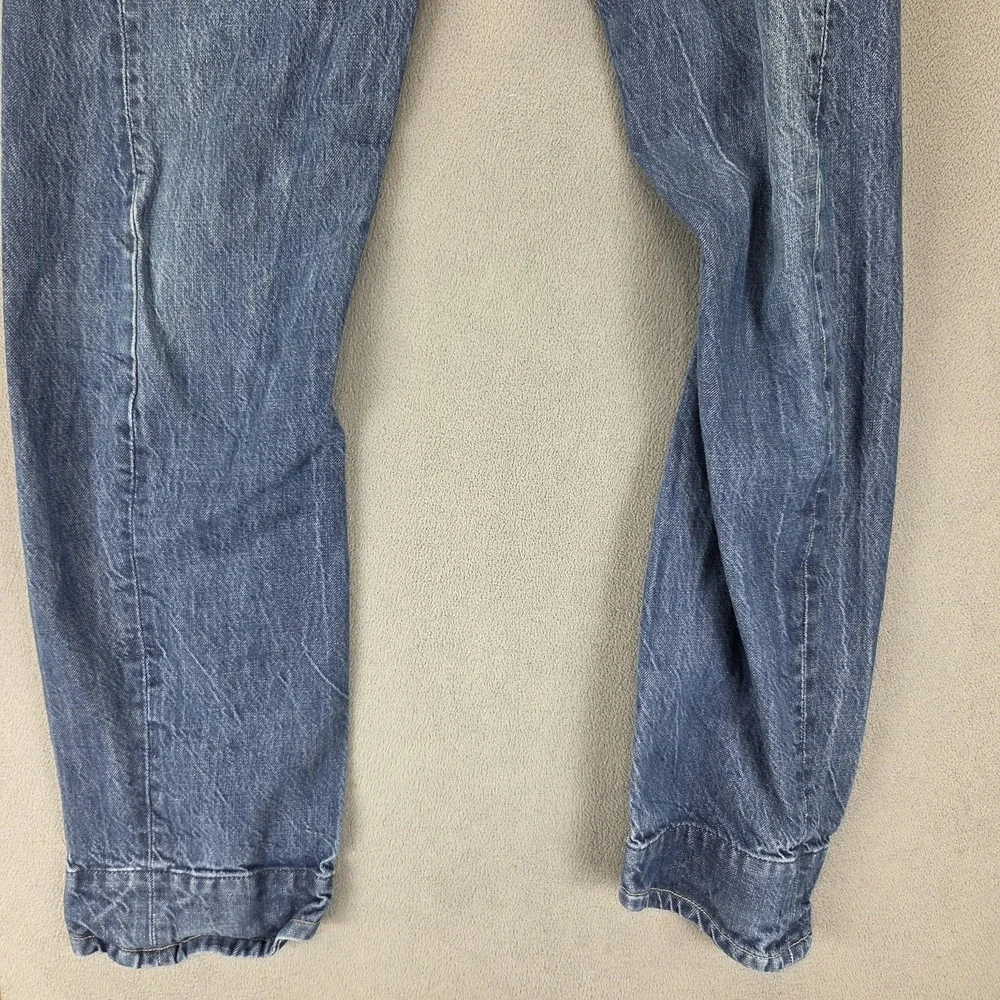 Vintage Levis Engineered Jeans Mens 30x32 Blue Twisted Button Fly Medium Wash